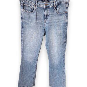 Gap Baby Boot Mid Rise Jeans Size 14 / 32R - Medium Wash Stretch